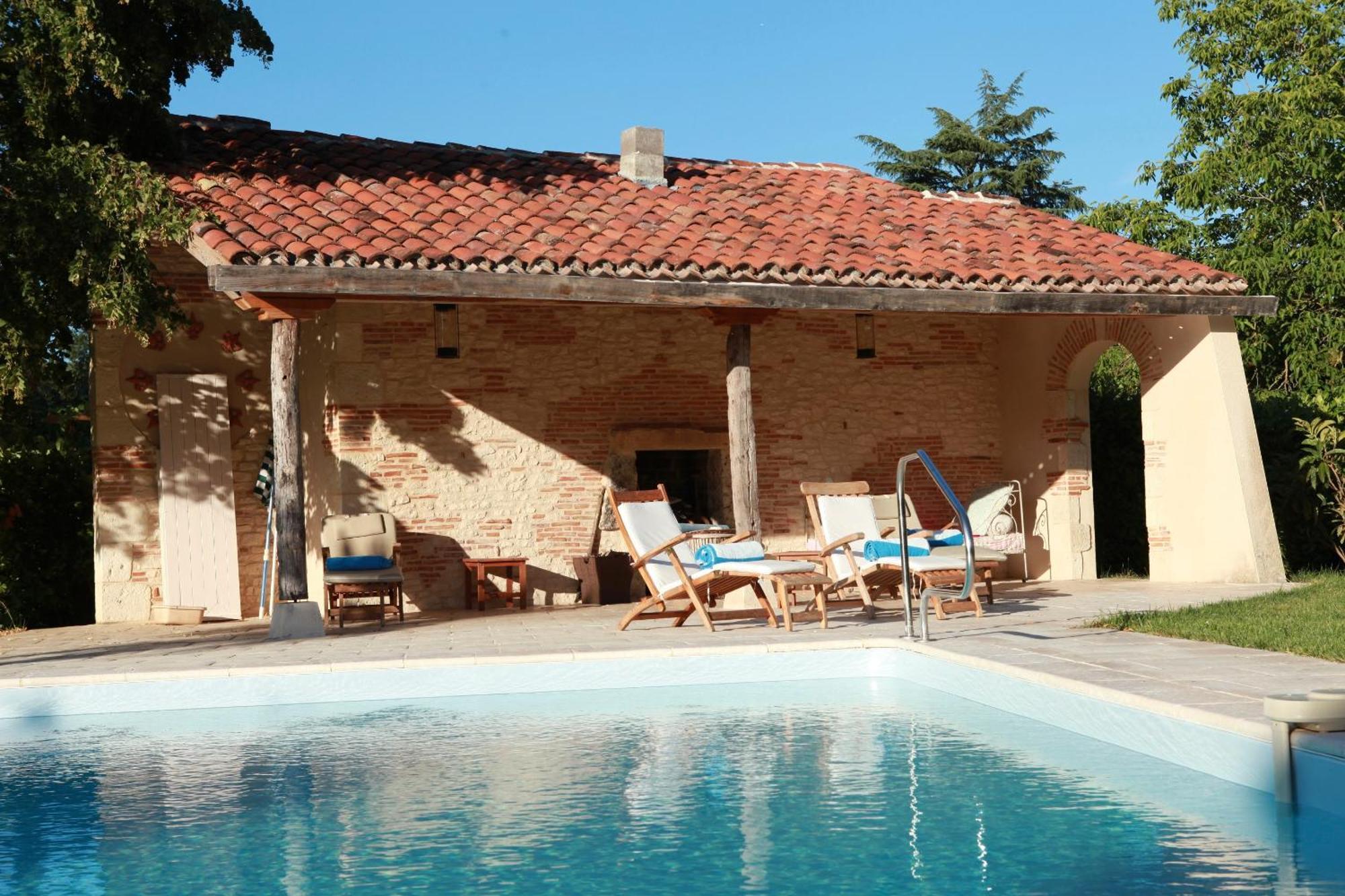 Bed and Breakfast Le Relais Des Anges Mercuès Exterior foto