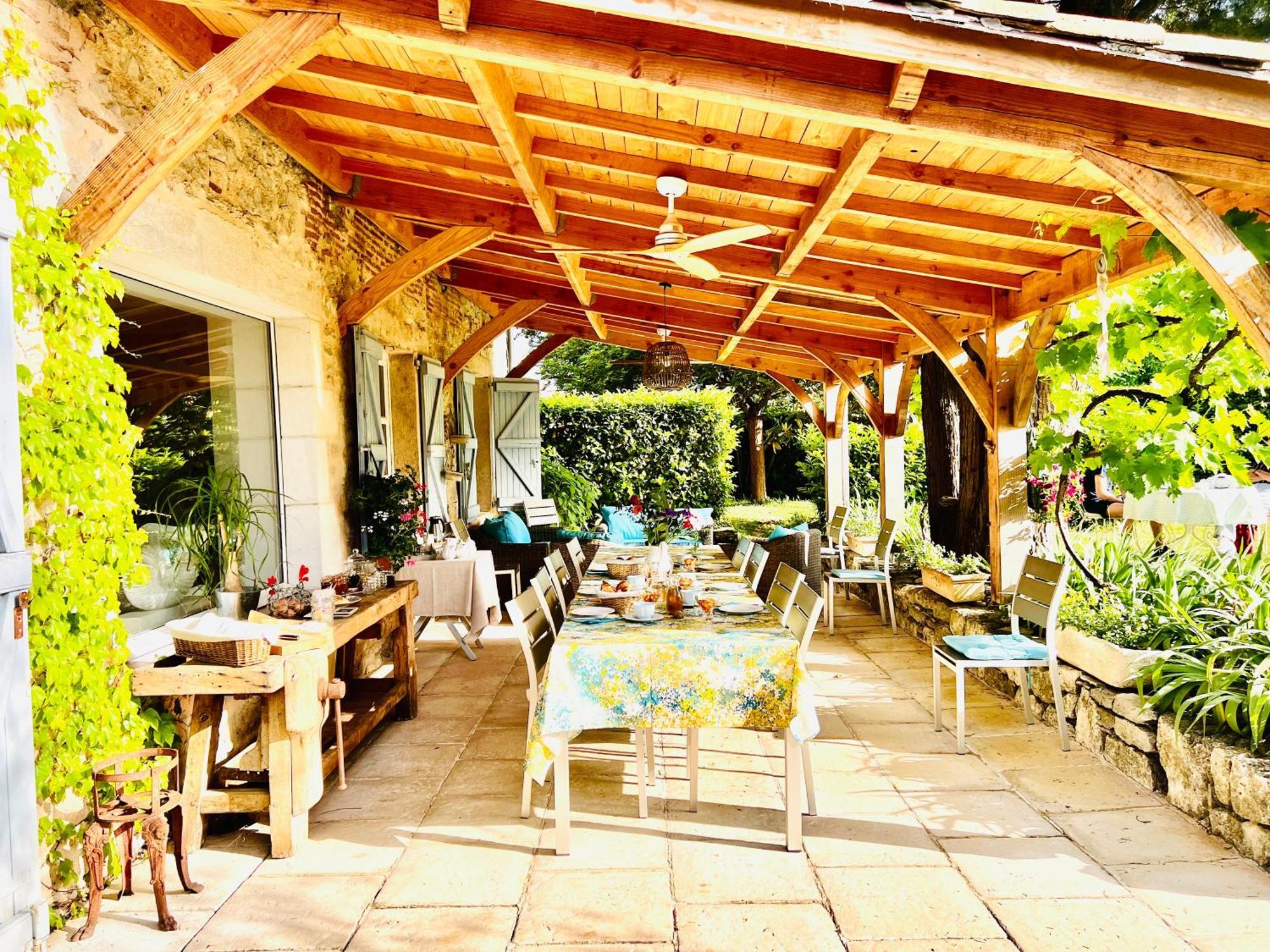 Bed and Breakfast Le Relais Des Anges Mercuès Exterior foto